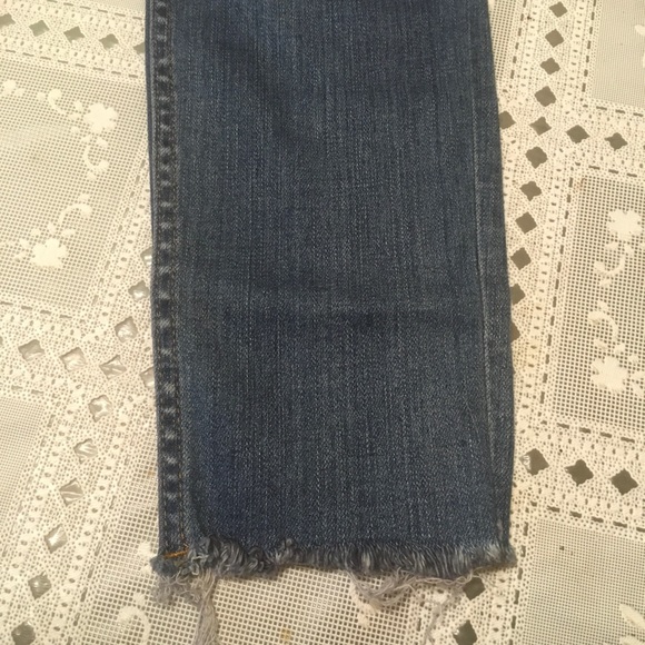 Madewell 9" High-rise Skinny Jeans In Allegra Wash: Rip And Repair, Sz 24 - Picture 12 of 16